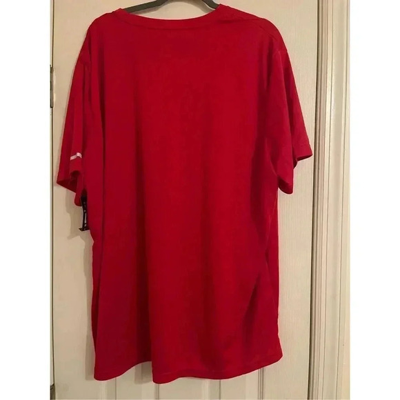 NWT Athletic Works Men's 2XL Red DriWorks Moisture‎ Wicking T-Shirt - Picture 2 of 6